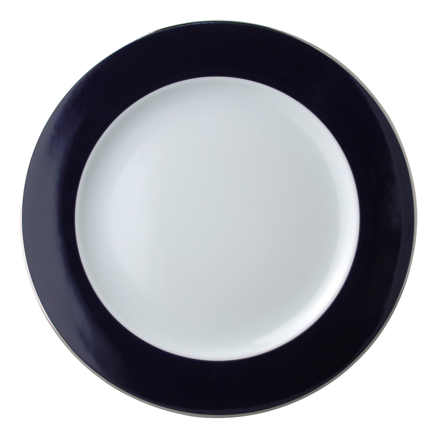 Round platter, Opaline Black Tulip - Bernardaud
