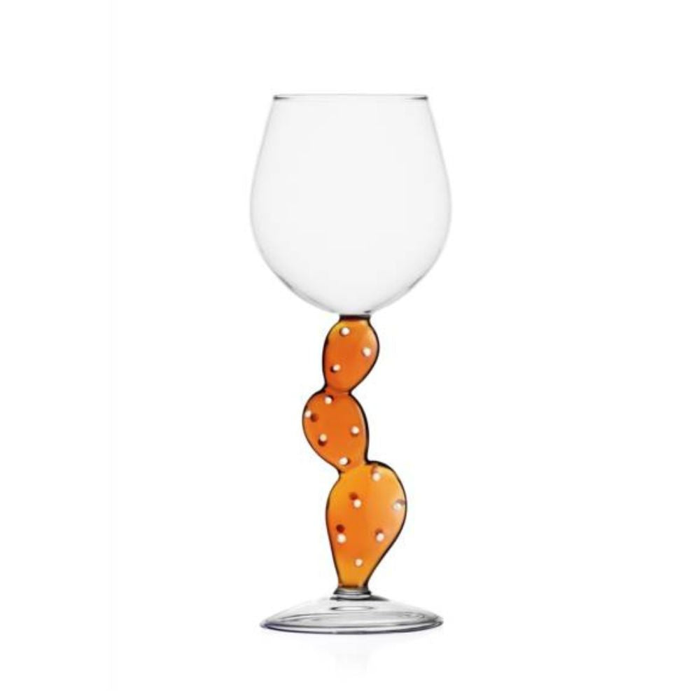 Wine glass, Cactus Amber, Desert Plants by Alessandra Baldereschi - ICHENDORF