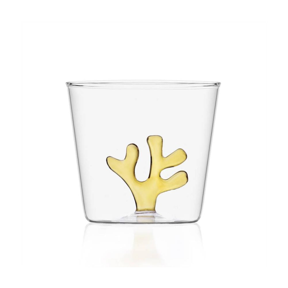Water glass, Yellow Coral Reef by Alessandra Baldereschi - ICHENDORF