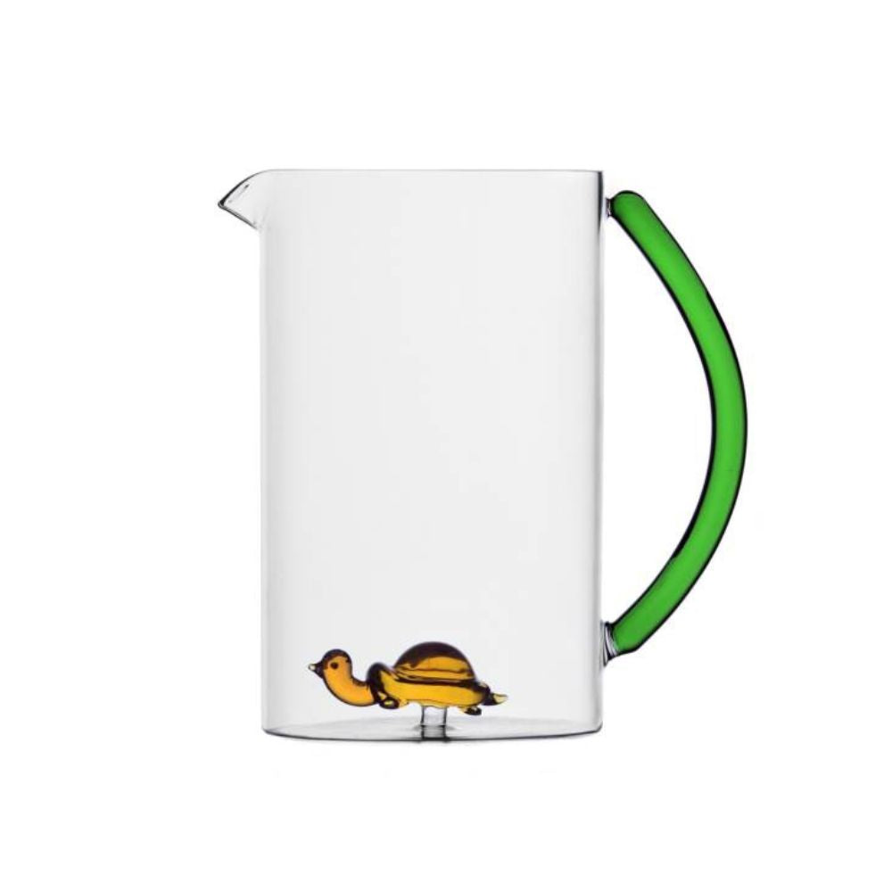 Glass carafe, Turtle, Animal Farm by Alessandra Baldereschi - ICHENDORF