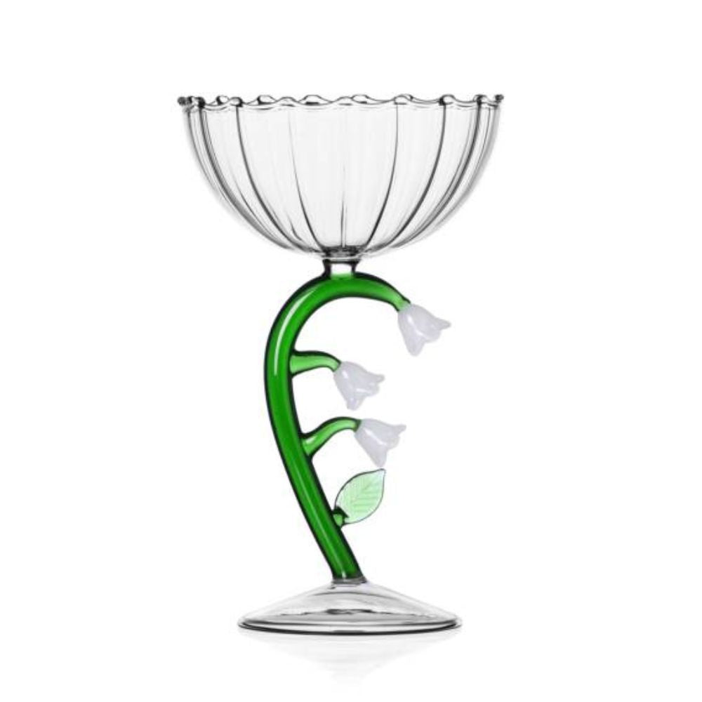 Champagne cup, white flower, Botanica by Alessandra Baldereschi - ICHENDORF