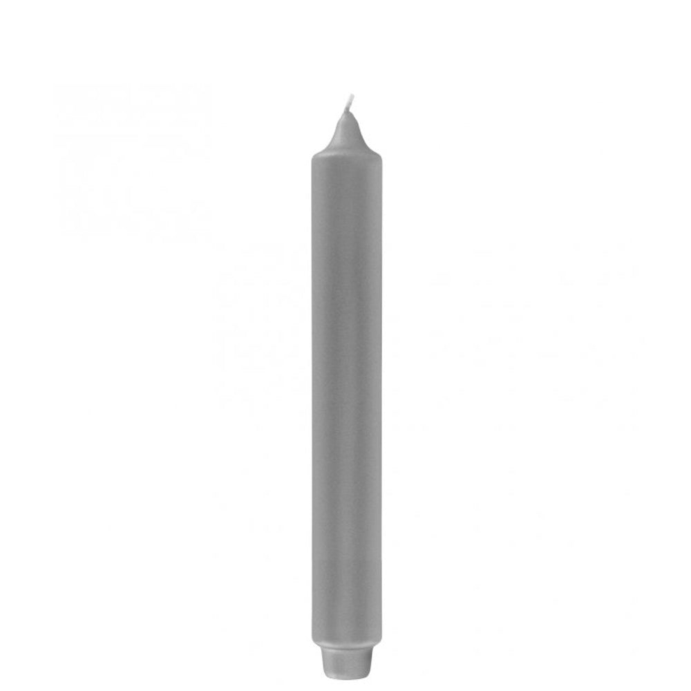 Decorative Candle, 25x1.2 inches, Metallic Gray - SIMONA'S COLLECTION