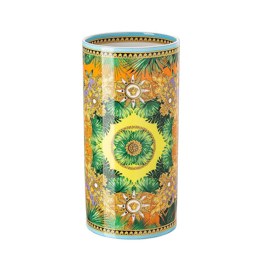 Porcelain vase, 9.4 inches, Jungle Animalier - VERSACE