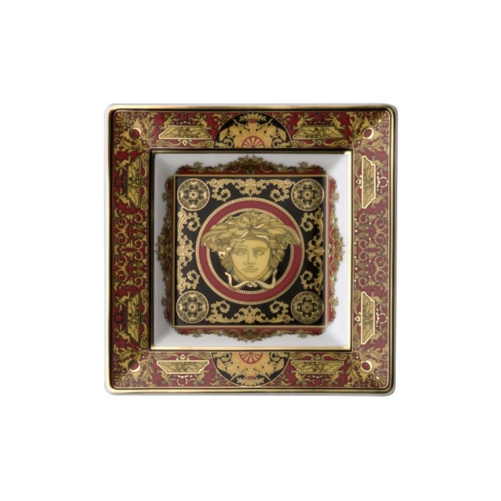 Porcelain tray, 5.5 inches, Medusa - VERSACE