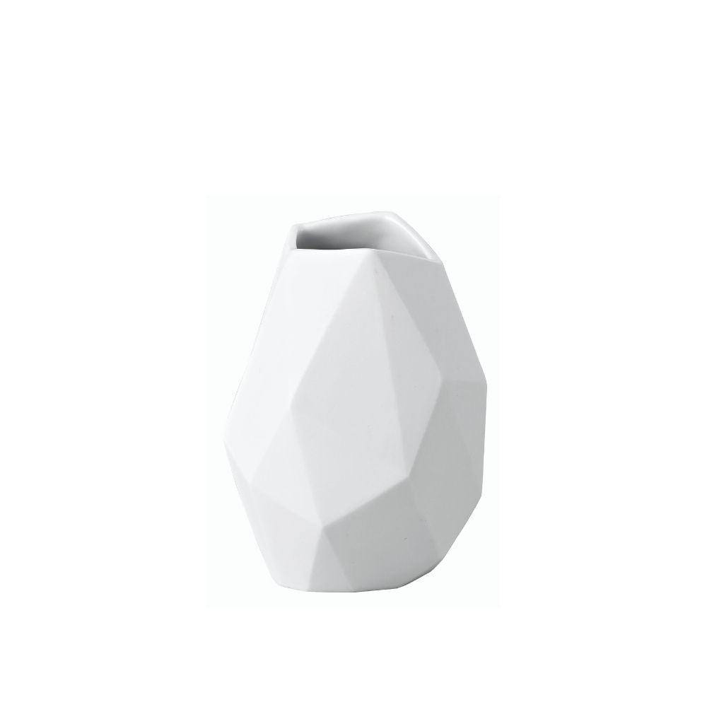 White porcelain vase, 3.5 inches, Surface White Mat - ROSENTHAL
