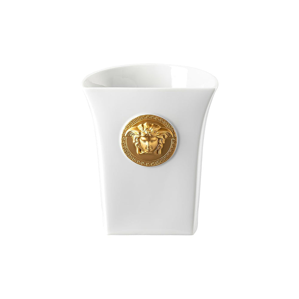 Porcelain vase, 7.1 inches, Medusa Madness White - VERSACE