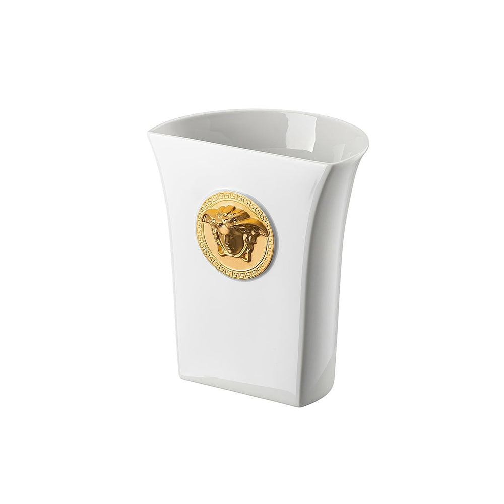 Porcelain vase, 7.1 inches, Medusa Madness White - VERSACE
