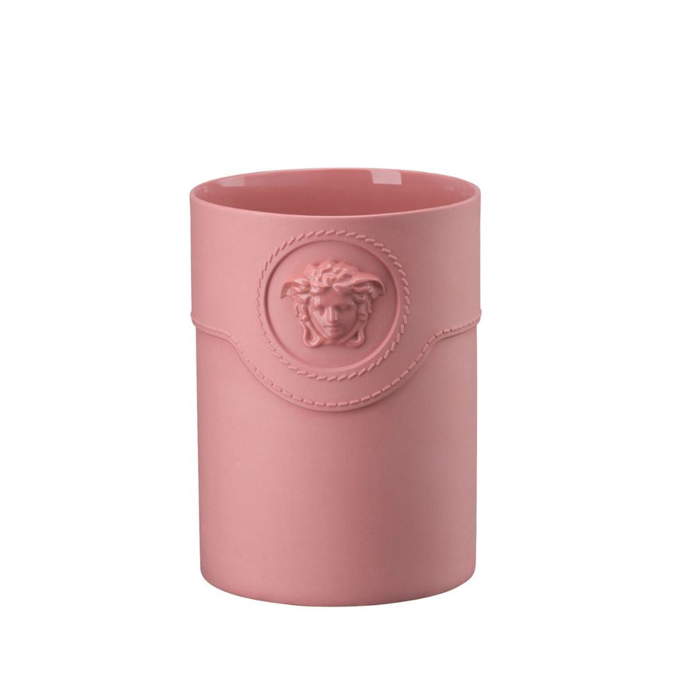 Porcelain vase, 7.1 inches, La Medusa Pink - VERSACE