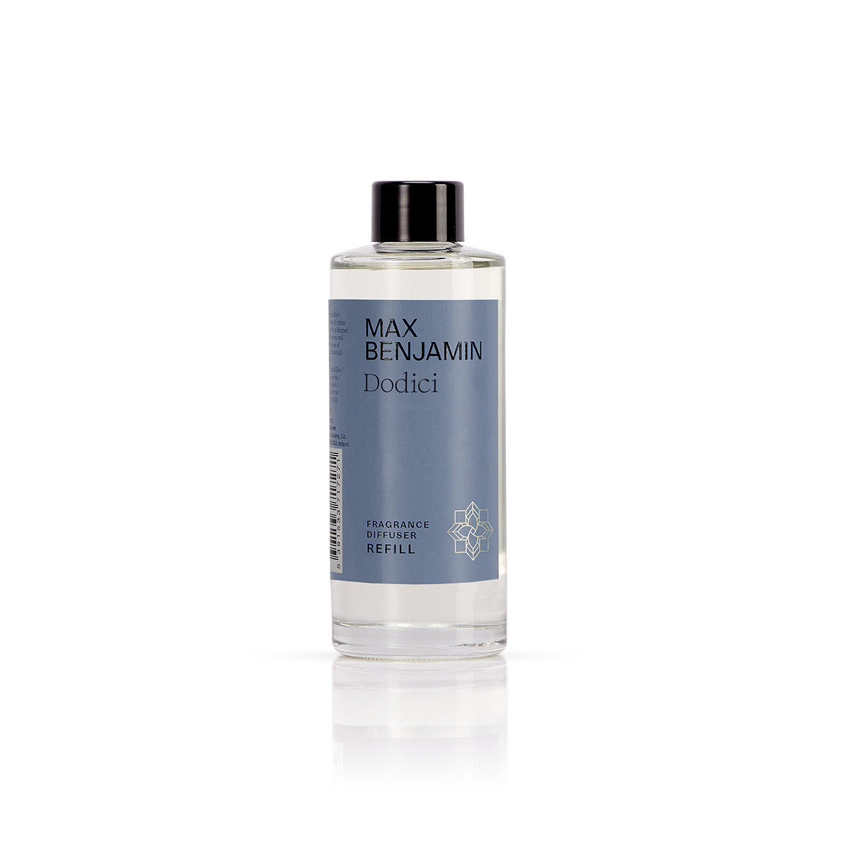 Scented oil diffuser refill, Dodici, 10.1 fl oz, Classic collection - MAX BENJAMIN