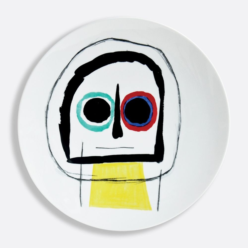 Charger plate, A Toute Epreuve by Joan Miro - Bernardaud