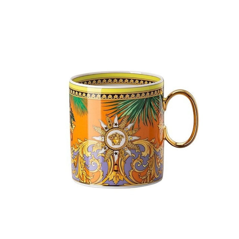 Coffee cup and saucer, Jungle Animalier - VERSACE