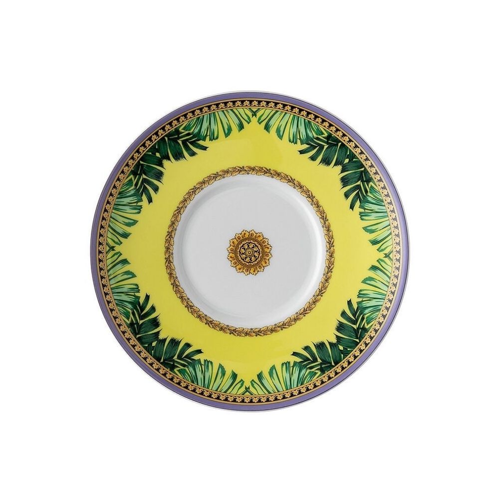 Coffee cup and saucer, Jungle Animalier - VERSACE