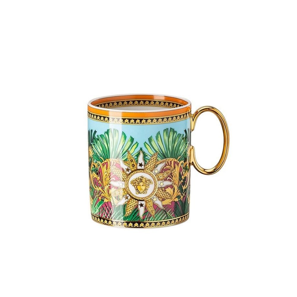 Porcelain mug, Jungle Animalier - VERSACE