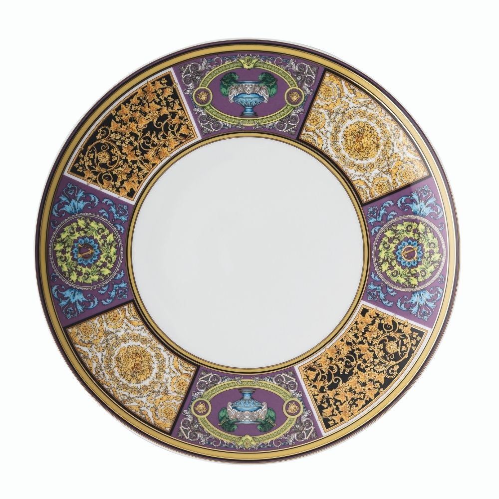 Dinner plate, Barocco Mosaic - VERSACE