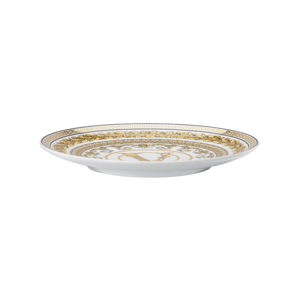 Bread and butter plate, Virtus Gala White - VERSACE