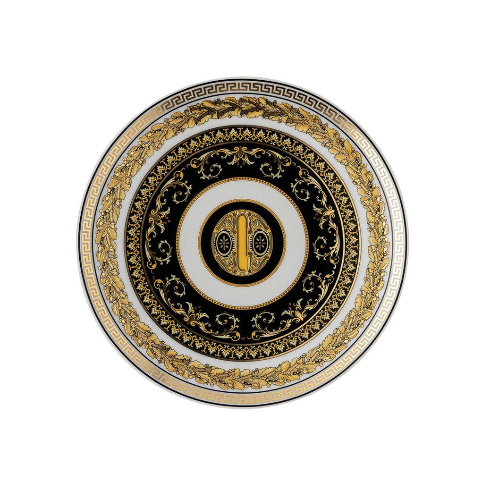 Bread and butter plate, Virtus Alphabet O - VERSACE