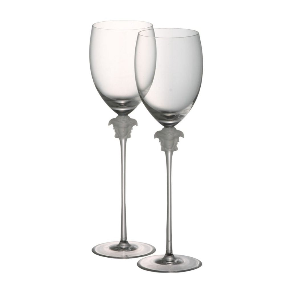 Set of 2 water glasses, Medusa Lumiere - VERSACE