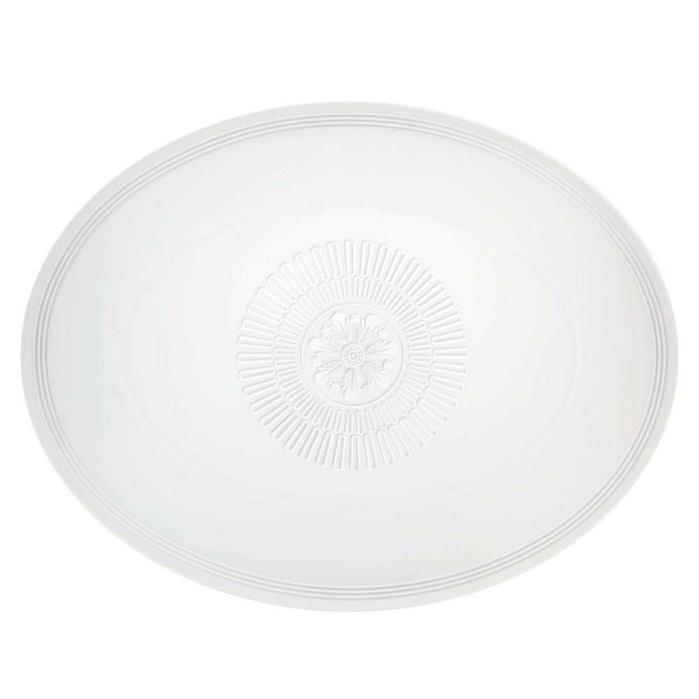 Oval platter, 16.5 inches, Ornament by Sam Baron - VISTA ALEGRE