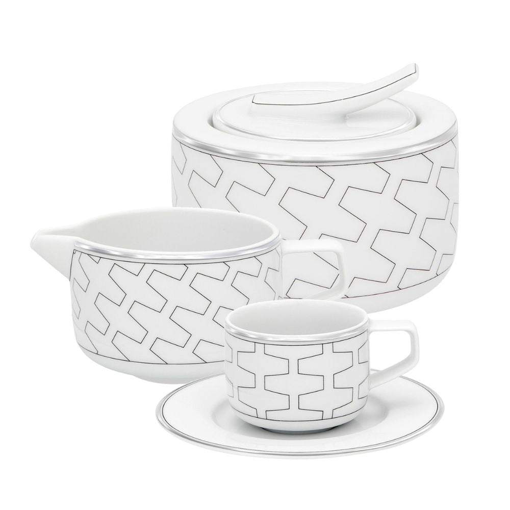 Coffee serving set, 14 pieces, Trasso - VISTA ALEGRE