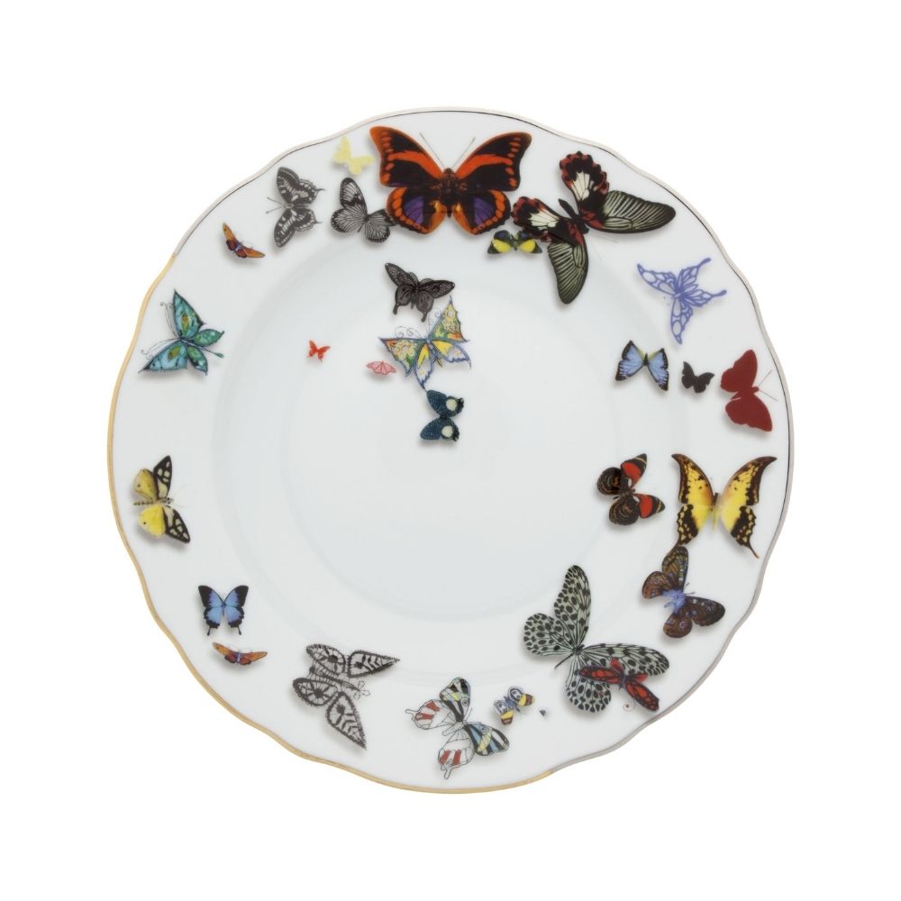 Soup plate, Butterfly Parade - CHRISTIAN LACROIX