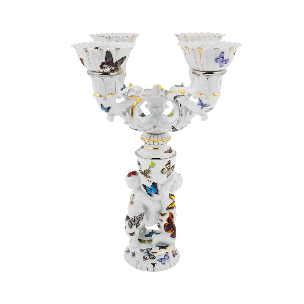 Candlestick for 4 candles, Butterfly Parade - CHRISTIAN LACROIX