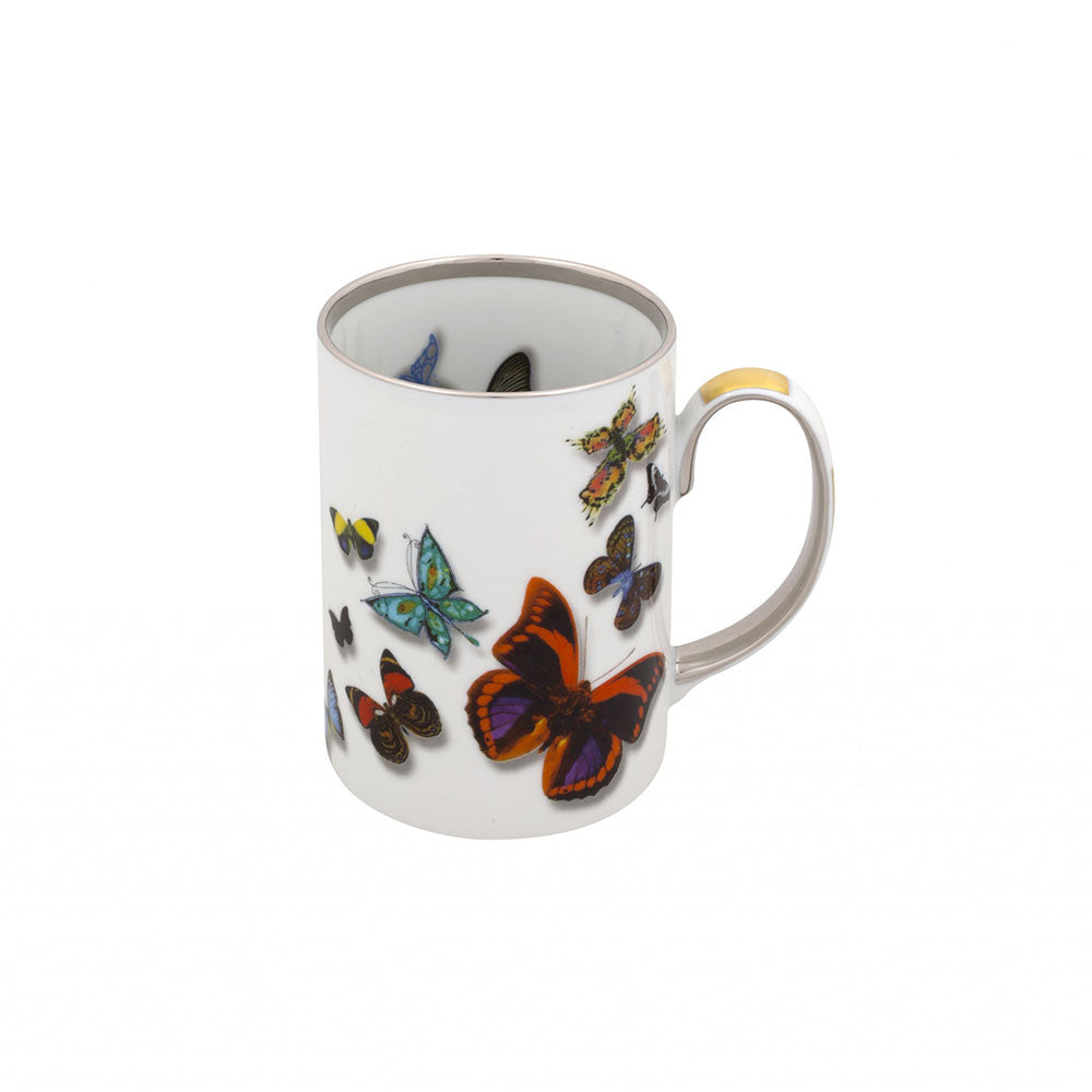 Porcelain mug, 13.5 fl oz, Butterfly Parade - CHRISTIAN LACROIX