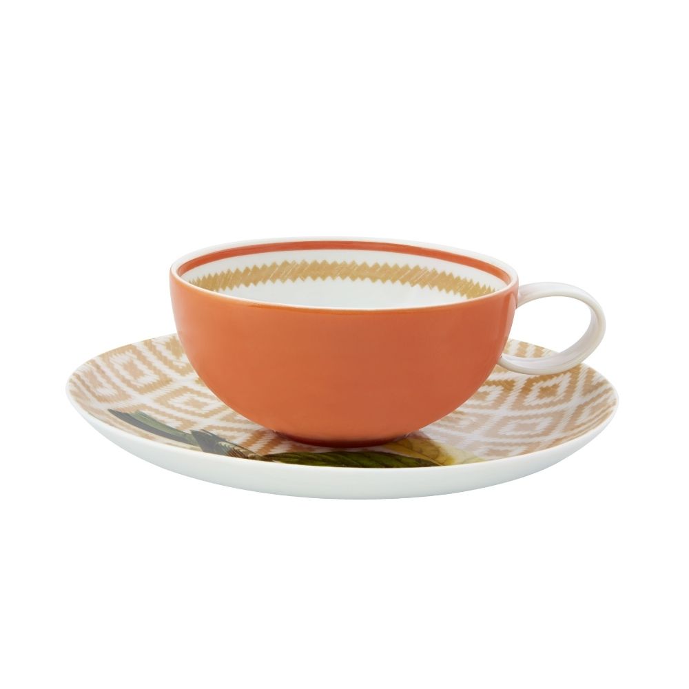 Tea cup and saucer, Look at Brazil by Chico Gouvea - VISTA ALEGRE