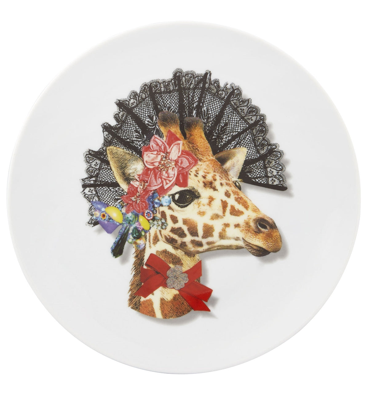 Dessert plate Dona Giraffe, Love who you want - CHRISTIAN LACROIX