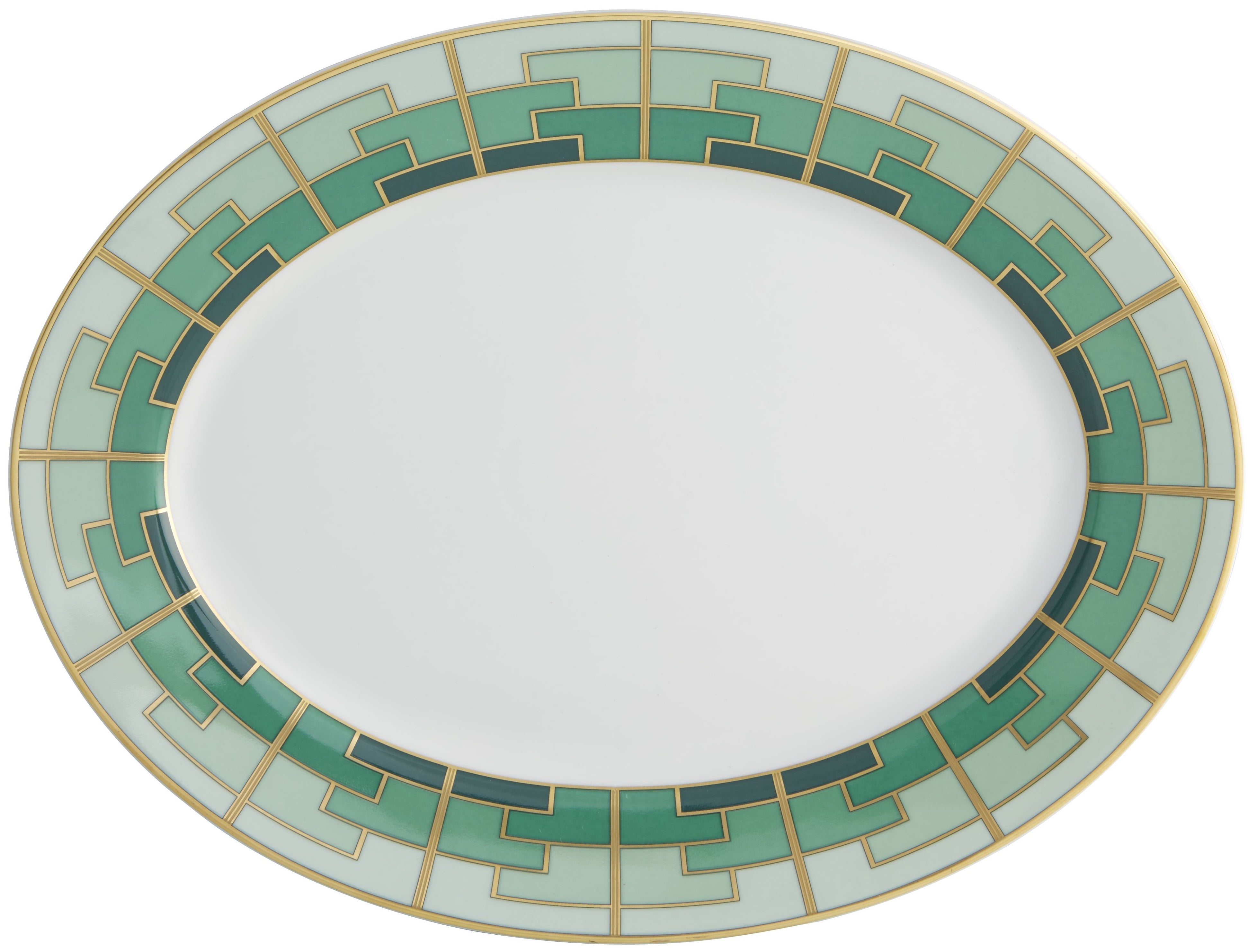 Vista Alegre Emerald Oval Platter