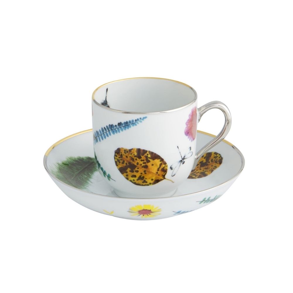 Tea cup and saucer, Caribe - CHRISTIAN LACROIX