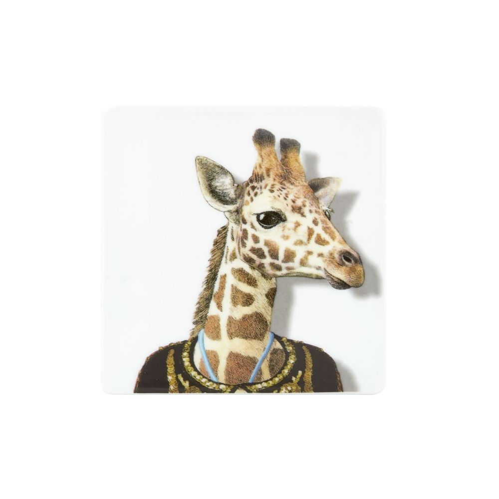 Set of 4 coasters Dona Jirafa, Love who you want - CHRISTIAN LACROIX