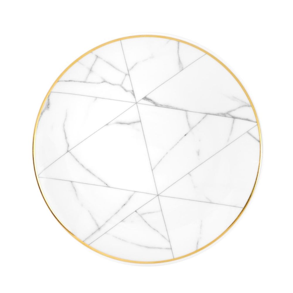 Bread and butter plate, Carrara by Coline le Corre - VISTA ALEGRE