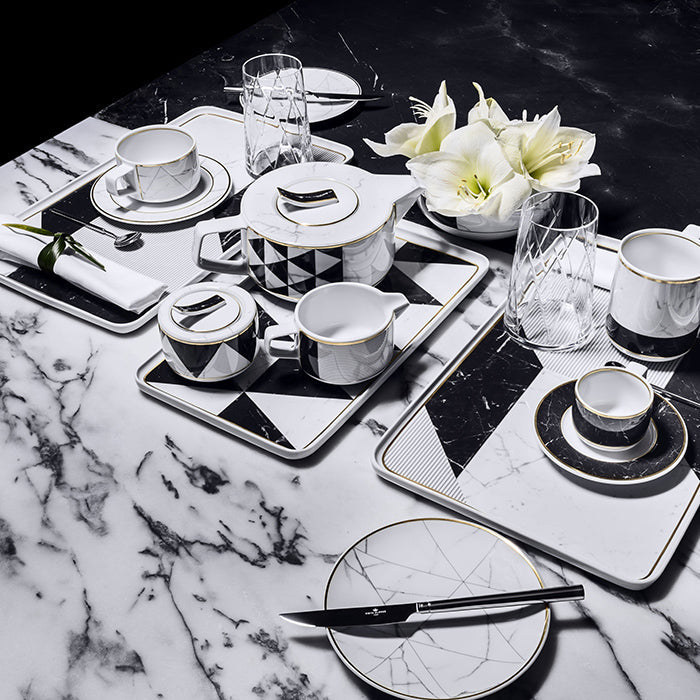 Porcelain Sugar Bowl, Carrara - VISTA ALEGRE