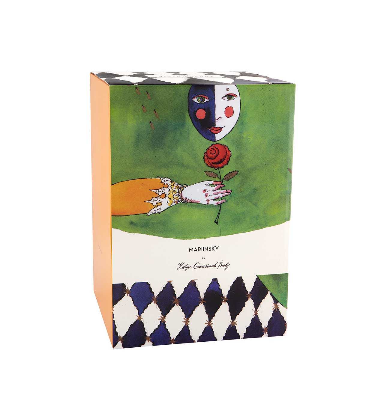 Porcelain vase, Joker, Mariinsky by Katya Gerasimova Bosky - VISTA ALEGRE