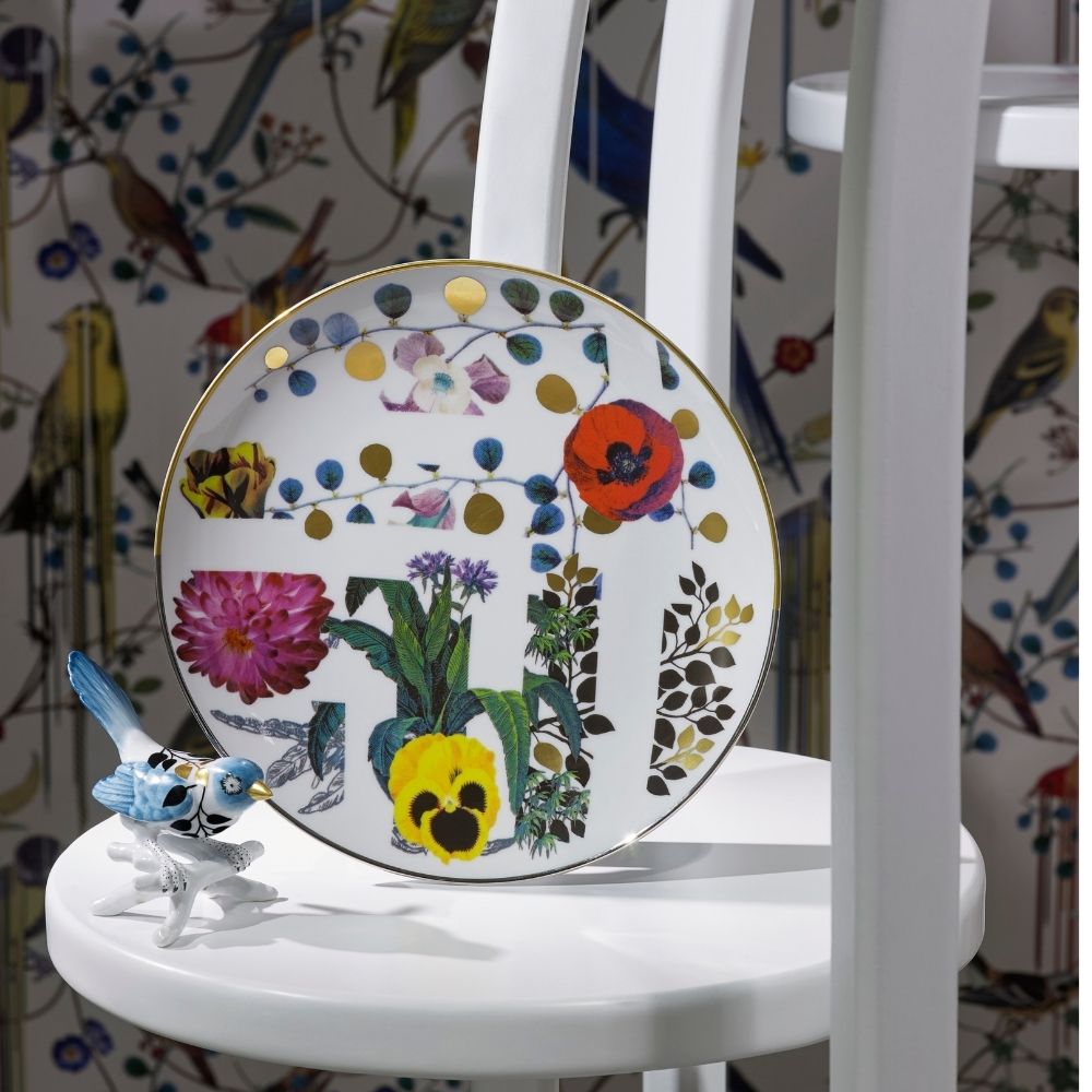 Dessert plate, Primavera - CHRISTIAN LACROIX