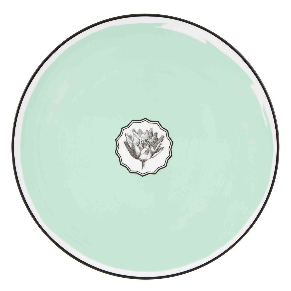 Charger plate, green, Herbariae - CHRISTIAN LACROIX