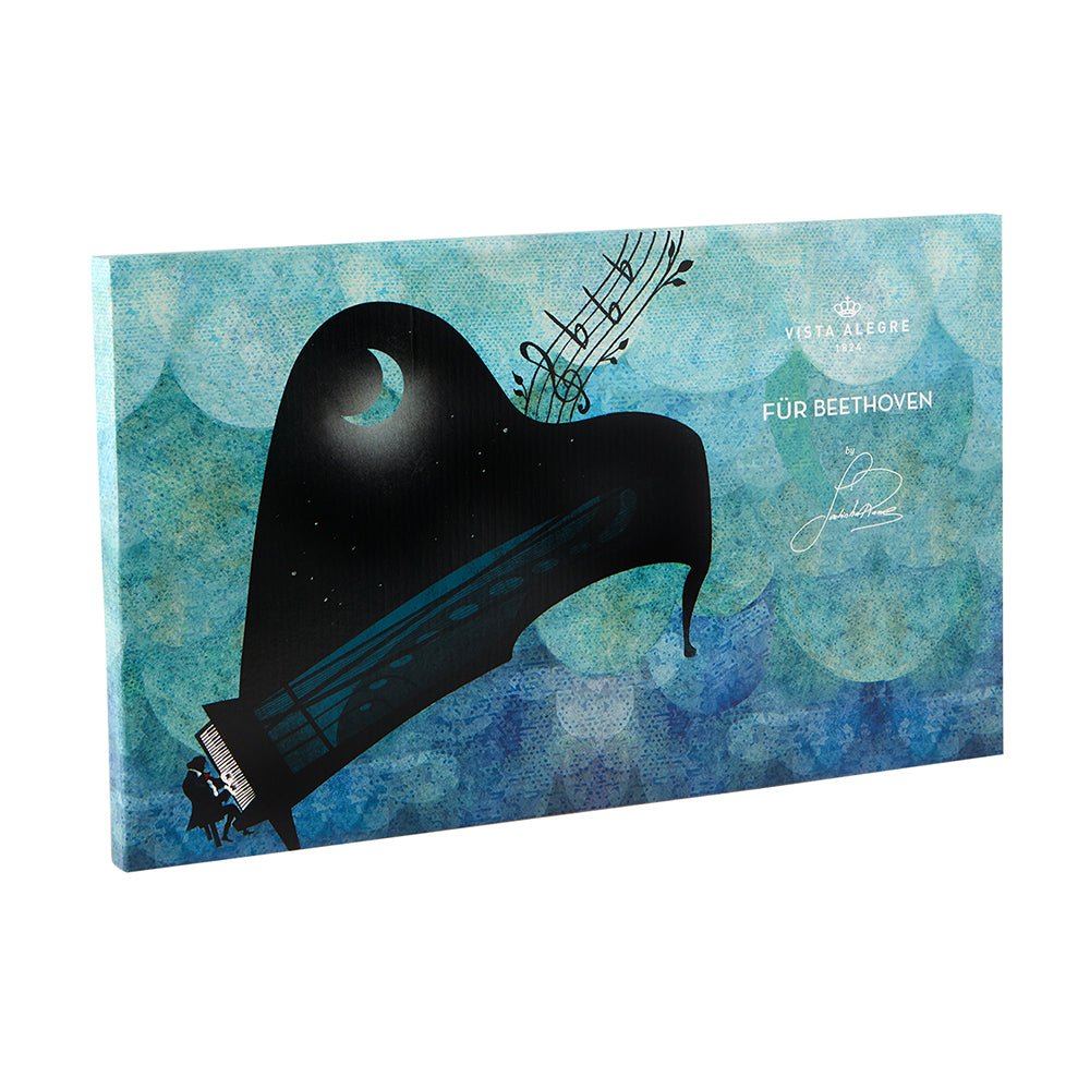 Porcelain tray, Fur Beethoven by Fatinha Ramos - VISTA ALEGRE