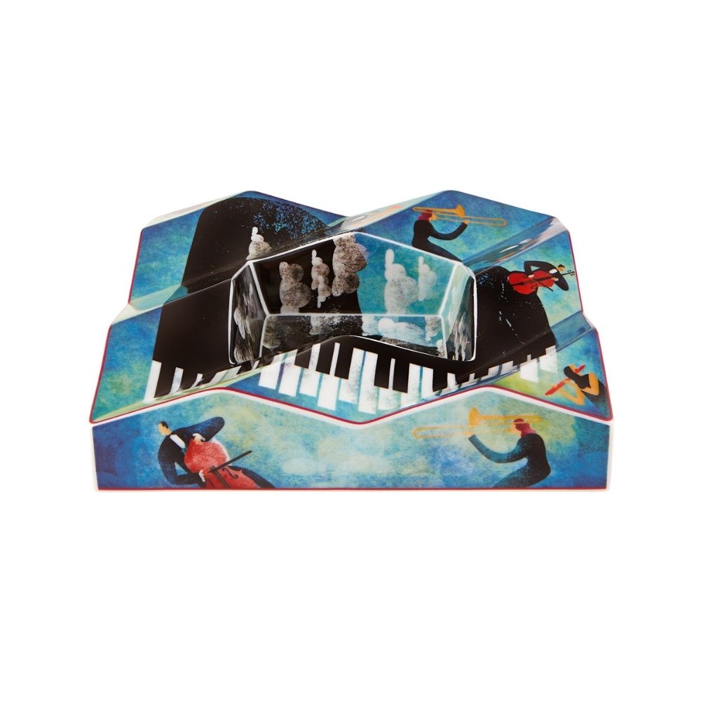 Porcelain ashtray, Fur Beethoven by Fatinha Ramos - VISTA ALEGRE