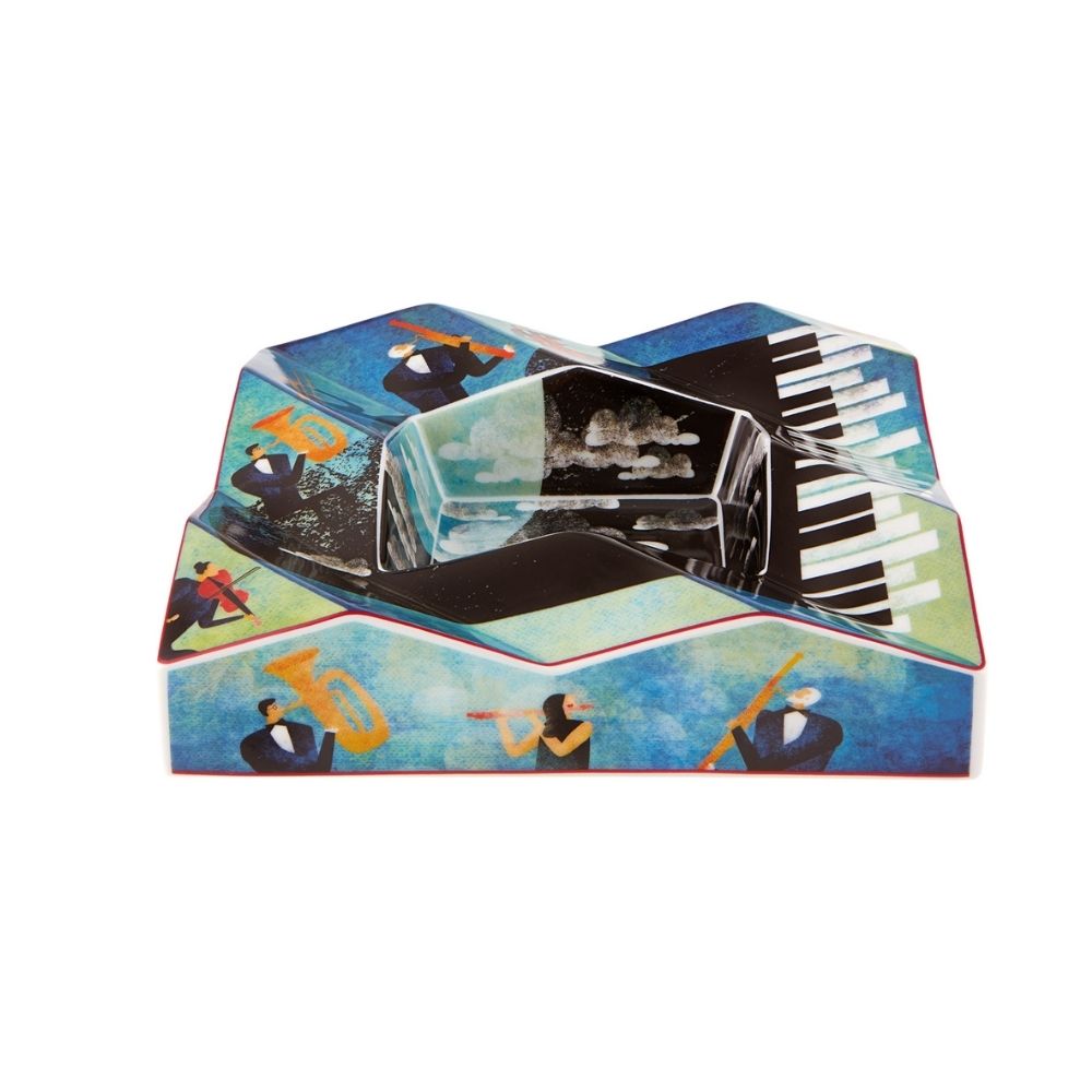 Porcelain ashtray, Fur Beethoven by Fatinha Ramos - VISTA ALEGRE