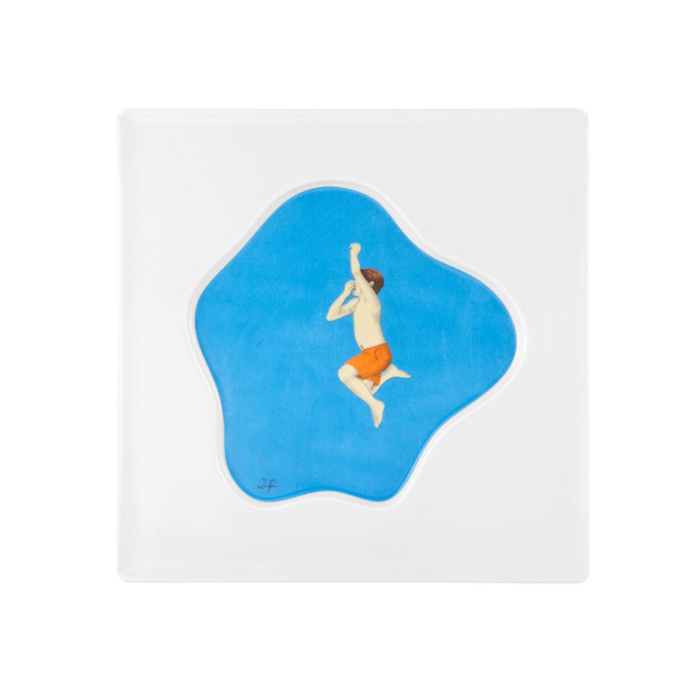 Decorative wall plate, Ilustradores by Claudia Palmarucci - VISTA ALEGRE