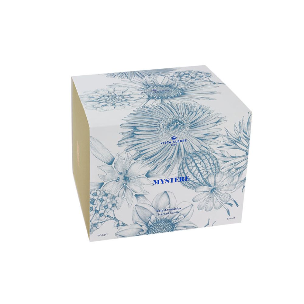 Scented candle with 4 wicks, 5.5 inches, Mysta¨re - VISTA ALEGRE