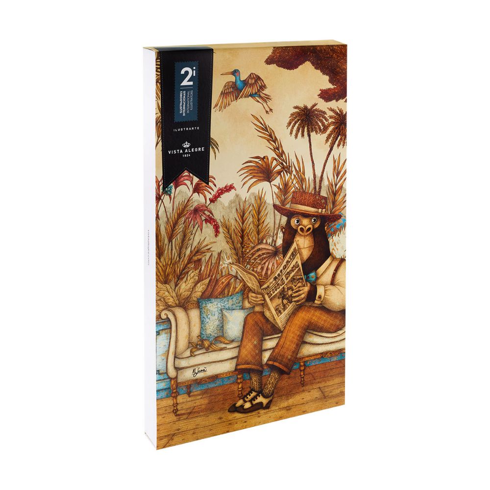 Decorative wall plate, Ilustradores by Marco Soma - VISTA ALEGRE