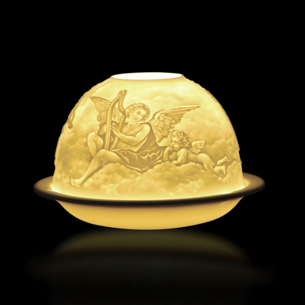 Angels porcelain candlestick, Votivelights - Bernardaud