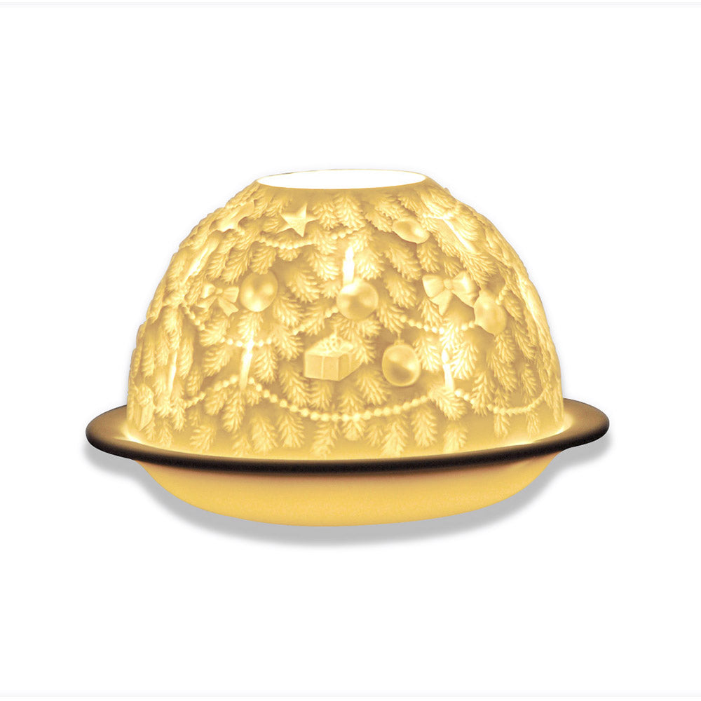 Porcelain candlestick Sapin de Noel, Votivelights - Bernardaud