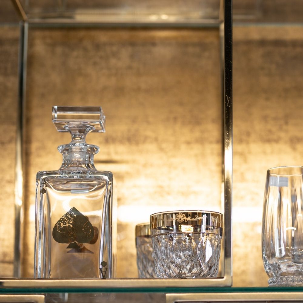 Whisky decanter 27.1 fl oz, Poker - VISTA ALEGRE