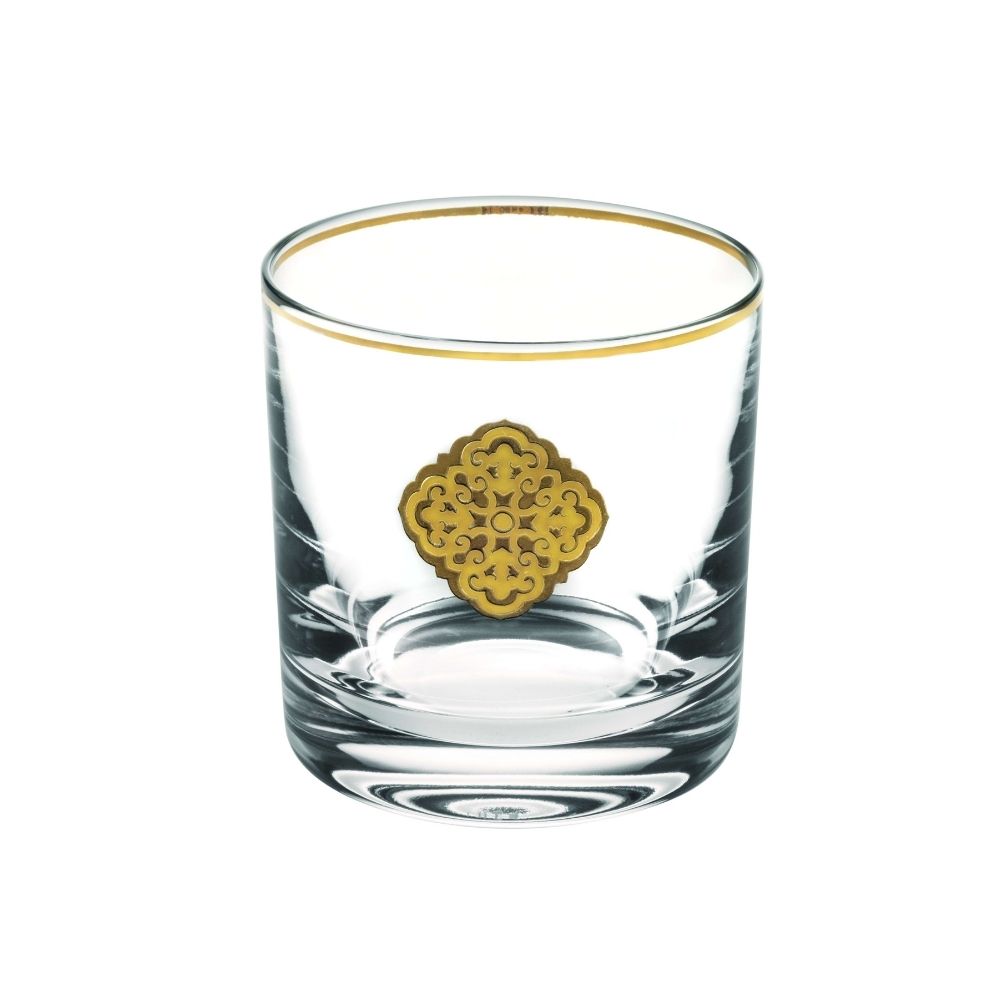 Old Fashion whisky glass, Golden - VISTA ALEGRE