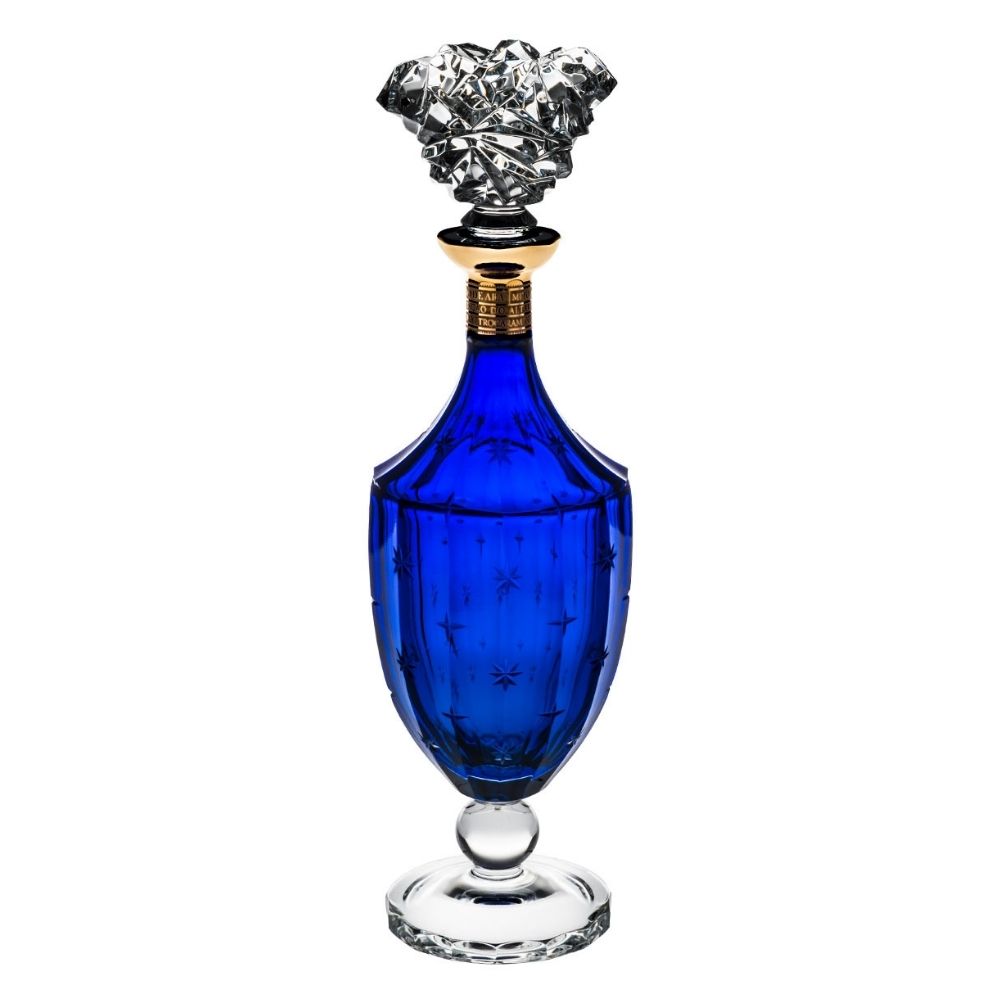 Crystal decanter, Ara blue - VISTA ALEGRE