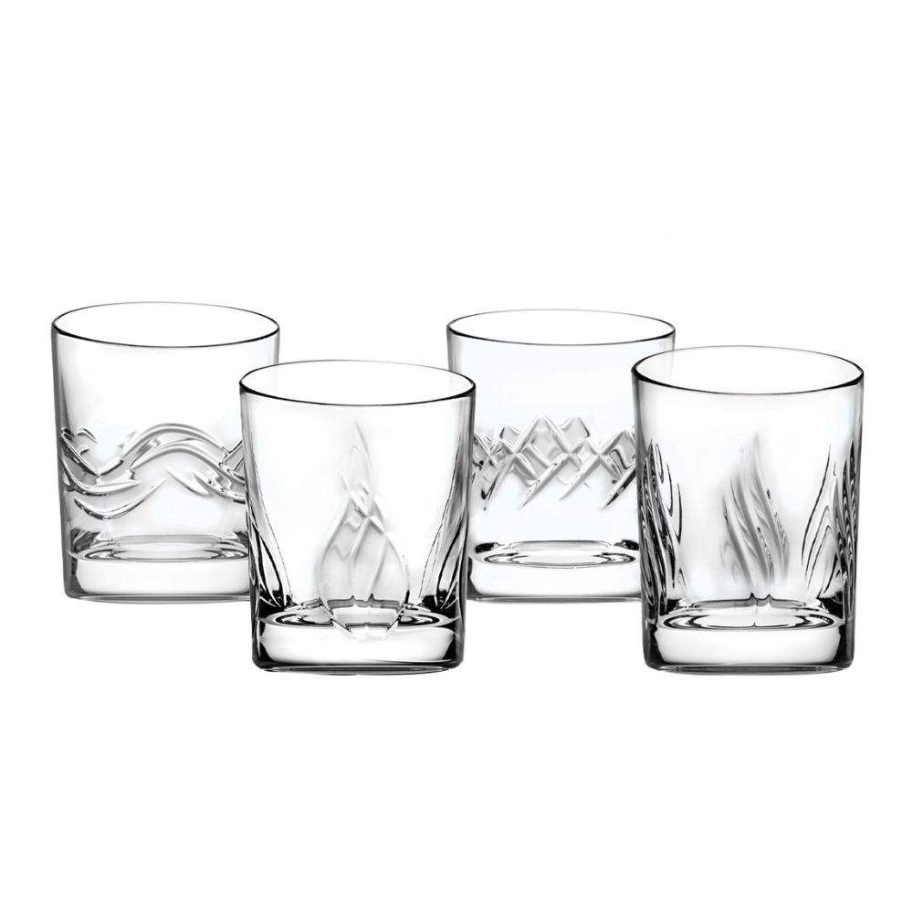 Set of 4 crystal glasses, 4 Elementos - VISTA ALEGRE