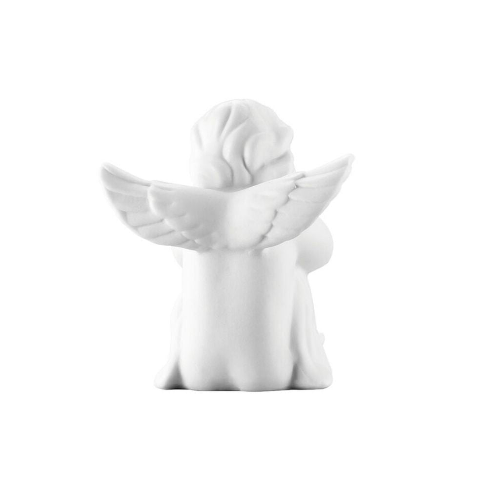 Porcelain figurine, sitting angel, 2.4 inches, Angels - ROSENTHAL
