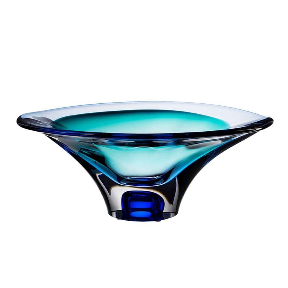 Glass bowl, Vision Blue by Goran Warff - KOSTA BODA